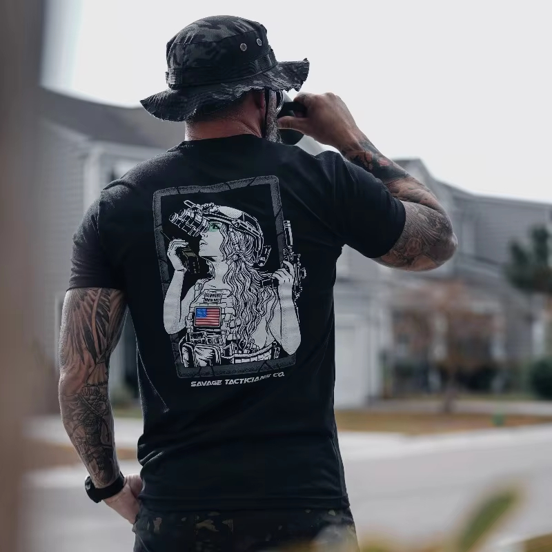Men‘s T Shirt Outdoor Sports T - Street Fashion For Short Guys recension och pris