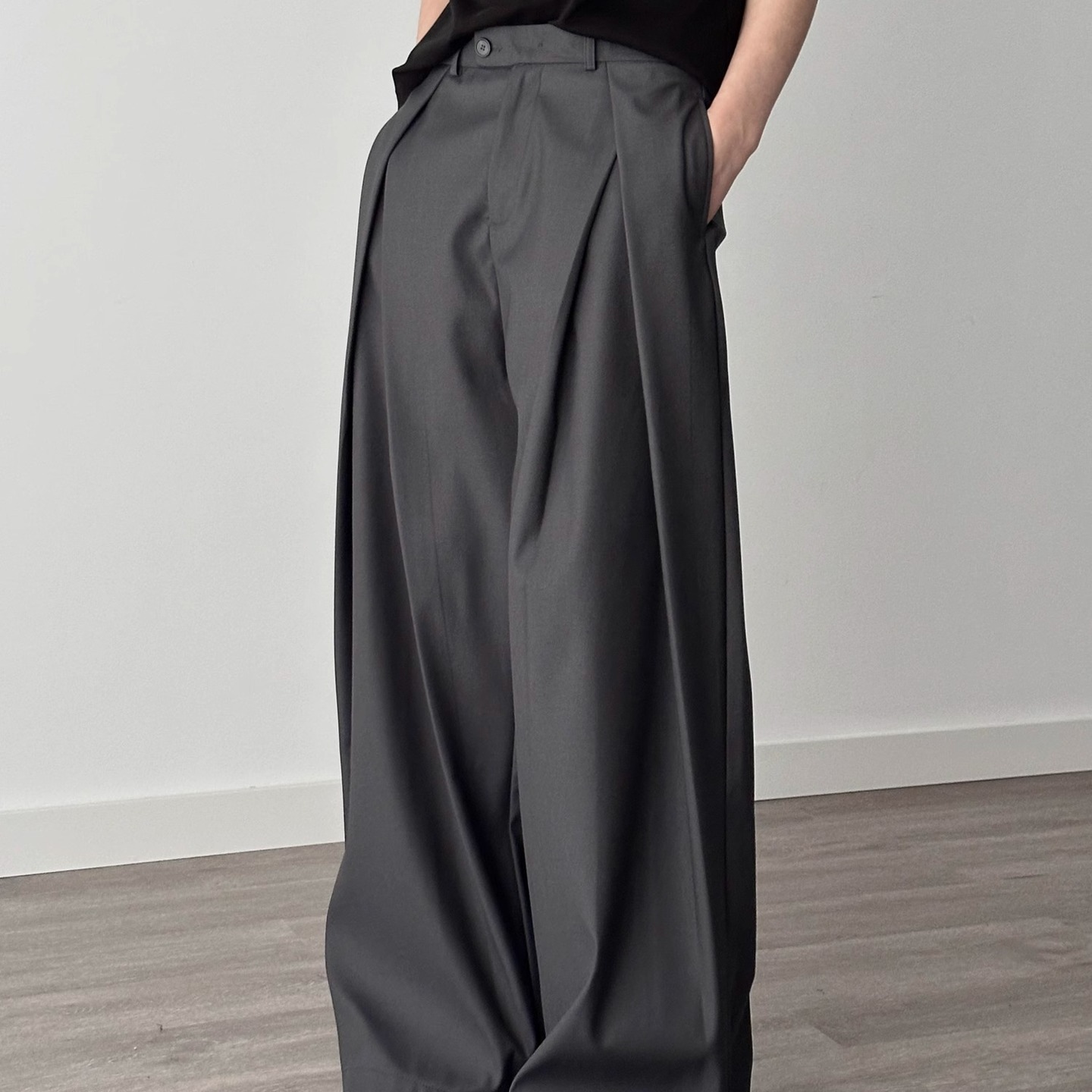 2025 New Black Suit Pants Men  - Street Fashion Men 2025 recension och pris