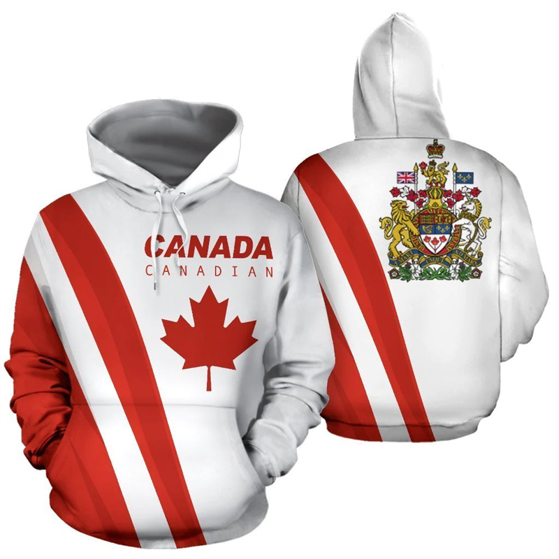 Canada Flag Always In Me 3d Pr - Street Fashion Canada recension och pris